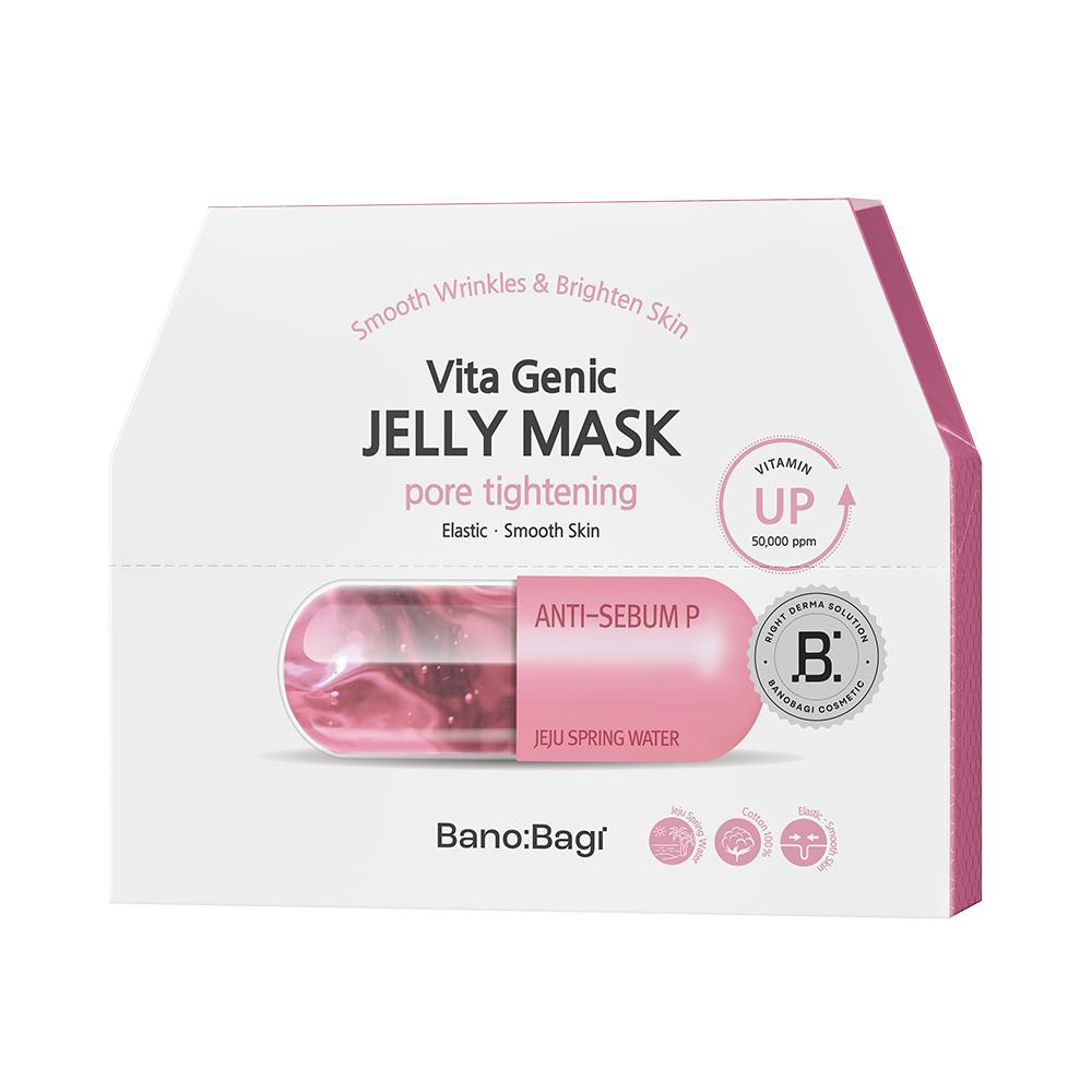 BANOBAGI Vita Genic Jelly Mask Poriënverfijnend Gladde Huid 30g x 10 Vellen