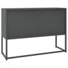 Vidaxl Szafka Boczna, Antracytowa, 105X35X75 Cm, Stal