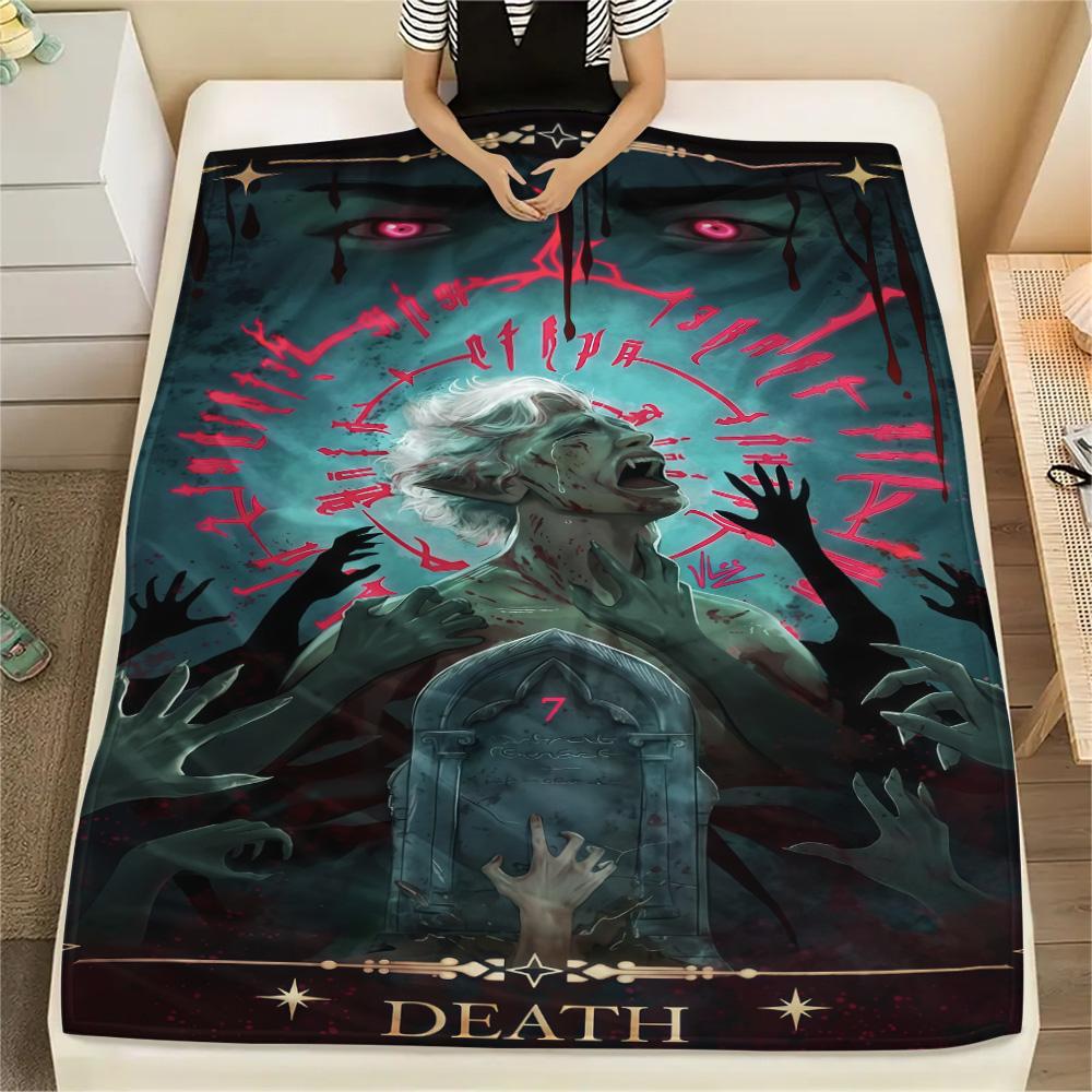 Baldur's Gate Print FlAannel Blanket, High quality Comfortable for All Seasons, Home Decor, Warmth and Comfort