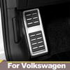 Edelstahl Auto Kraftstoff Bremspedal Fußstütze Pedale Abdeckung Für Volkswagen VW GOLF 7 MK7 Tiguan L Skoda Kodiaq Schnelle octavia A7