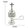 Decorative Incense Burner for Valentine's Day Gift Aluminum Alloy Figurine Office And