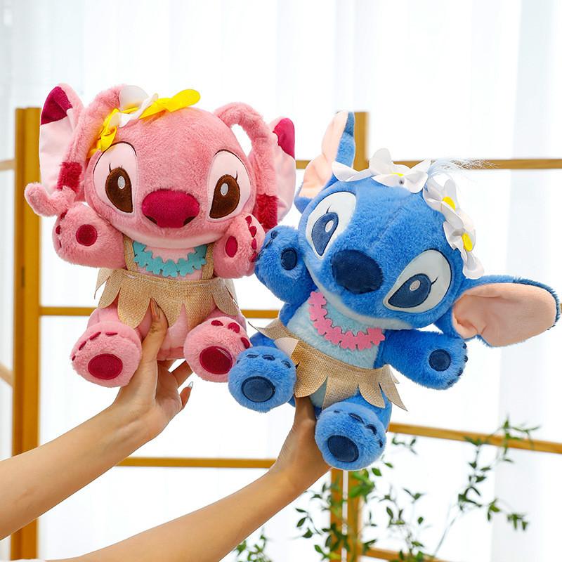 Lilo Stitch Plush Toy With Short Plush Material For Summer Vacation Decor