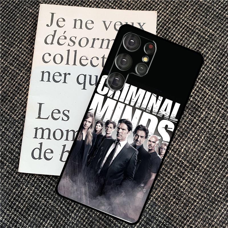 

Criminals Minds TV Case For Samsung Galaxy S25 Ultra S20 S21 S22 S23 S24 Ultra S9 S10 Plus S24 FE Back Cover Galaxy S23 FE