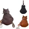 Over The Shoulder Bag Large Capacity Cat Shape Crossbody Bag Sling Bag Chest Bag