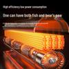 Calefactor Ventilador de Pared sin Aspas - Calentamiento Rápido, Ahorro de Energía, Caliente al Instante, Uso Doméstico