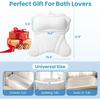 Bath Pillows for Tub, Bath Pillow Luxury Bathtub Pillow for Head and Neck Support, Soft 4D Air Mesh Bath Tub Pillow with Non Slip Suction Cups,