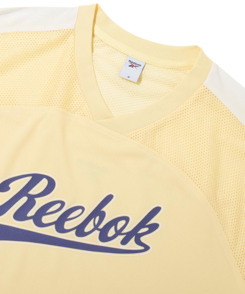 Reebok Summer Lettering Jersey T-Shirt (W) - Butter