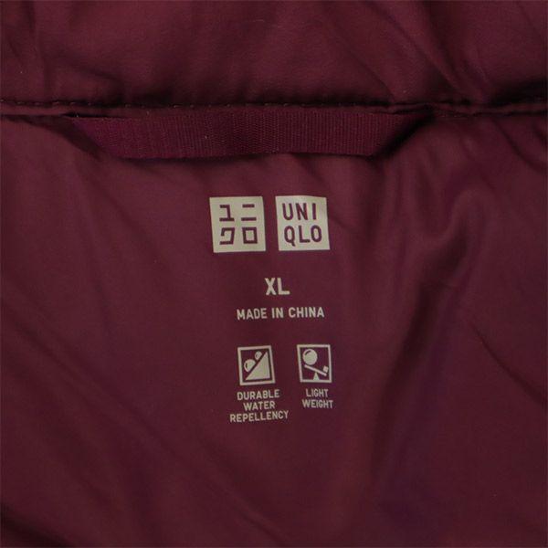 Uniqlo Seamless Down Jacket XL Seamless Down Parka with Storage Pouch Women Used