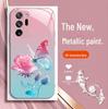 Samsung M02 Butterfly Flower A10 Rose A04 Liquid Note8 Pro Gradient A13 Protective Case