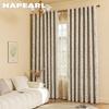 1PC NAPEARL French Retro High-end Beige Printed Curtains Full Blackout Curtains for Bedroom Living Room Balcony Window for Home Decor