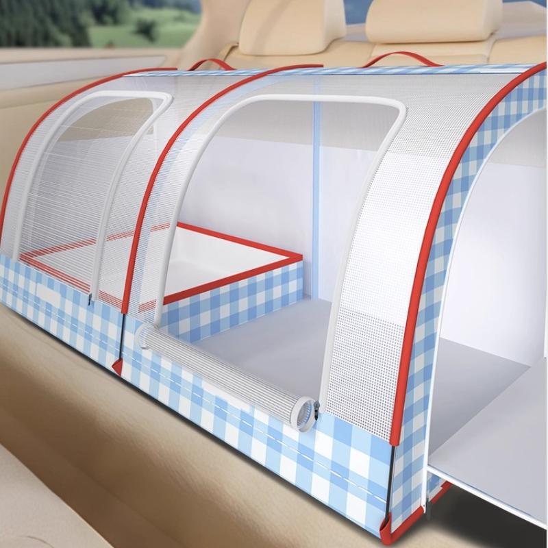 Car Dog Bed for Back Seat Portable Pet Carrier Kennel Safety Breathable Cat Nest for Small Medium Dogs and Cats Travel Cage