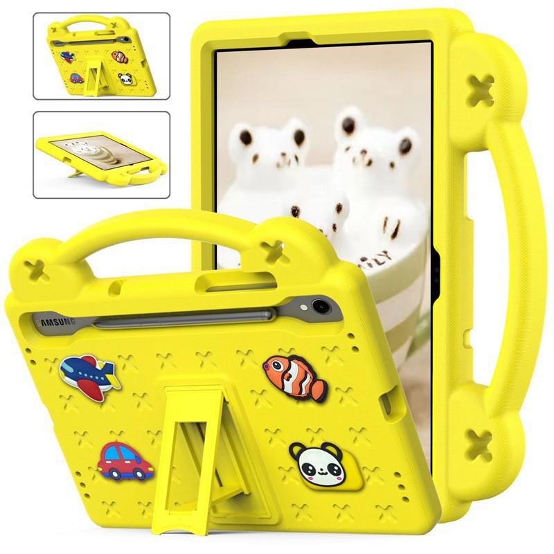 Cartoon Vollabdeckung Schutzhülle mit Griffständer Galaxy Tab S10 FE S9 11.0 Lite