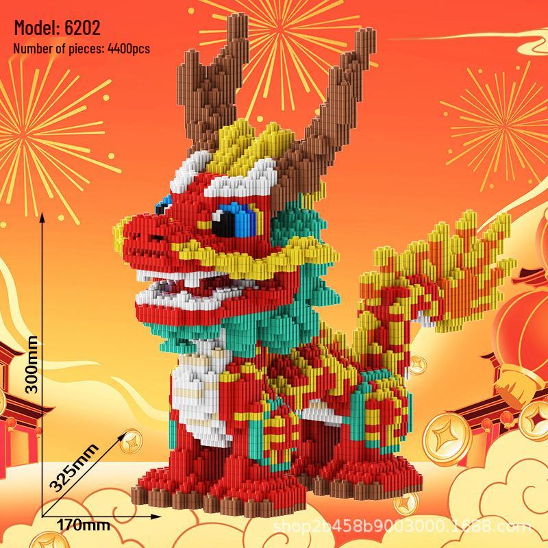 Chaole Sen 2026 Girl Series: Night Market Stall Building Blocks Toy