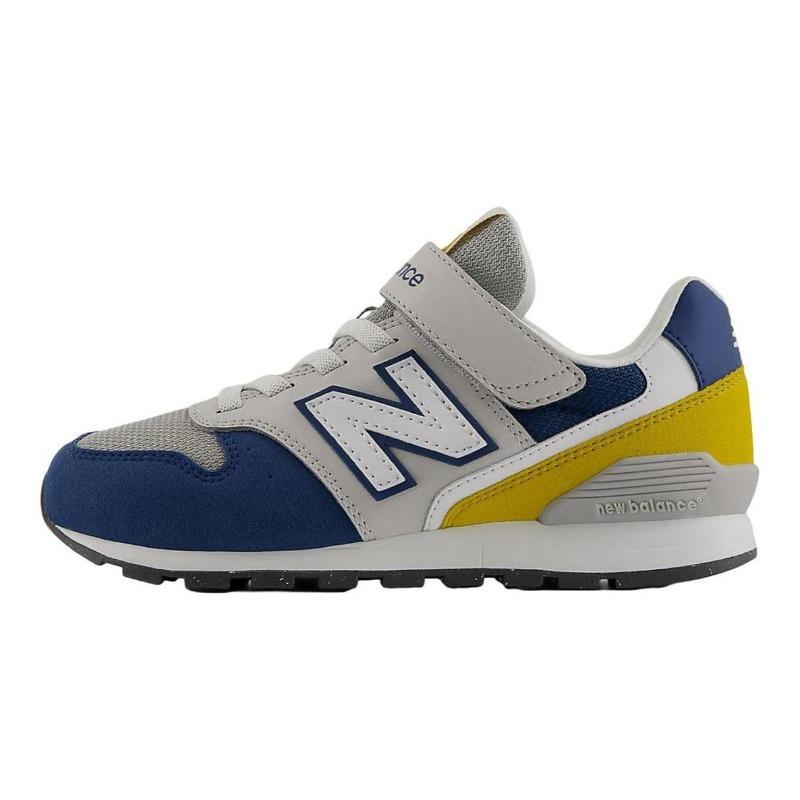 New Balance 996 Kids Soft Comfort Mesh Suede Low Casual Shoes Gray Blue YV996TF3W 28.5