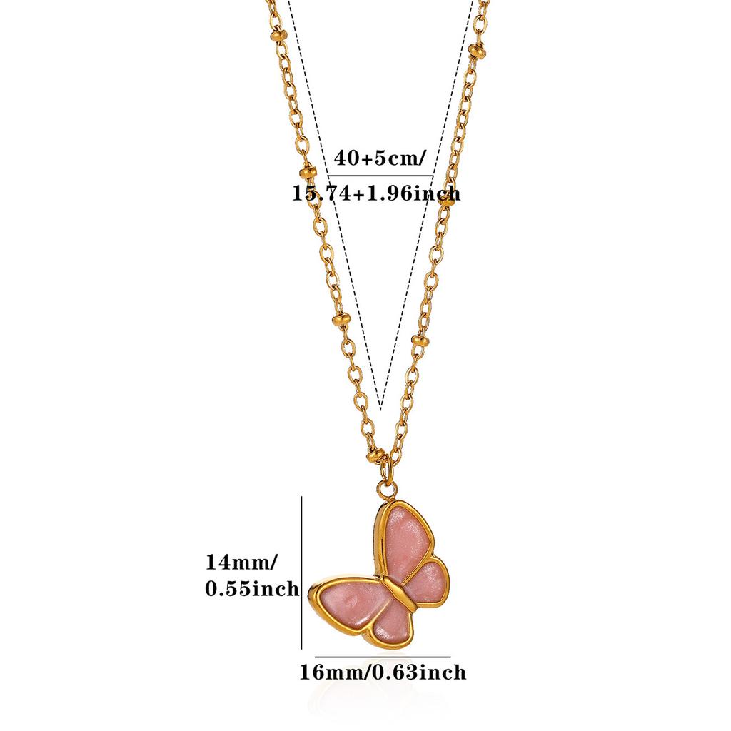 Cute Gold Color Snail Necklace For Women Exquisite Stainless Steel Animal Jewelry Hypoallergenic Minimalist Daily Wear Gift