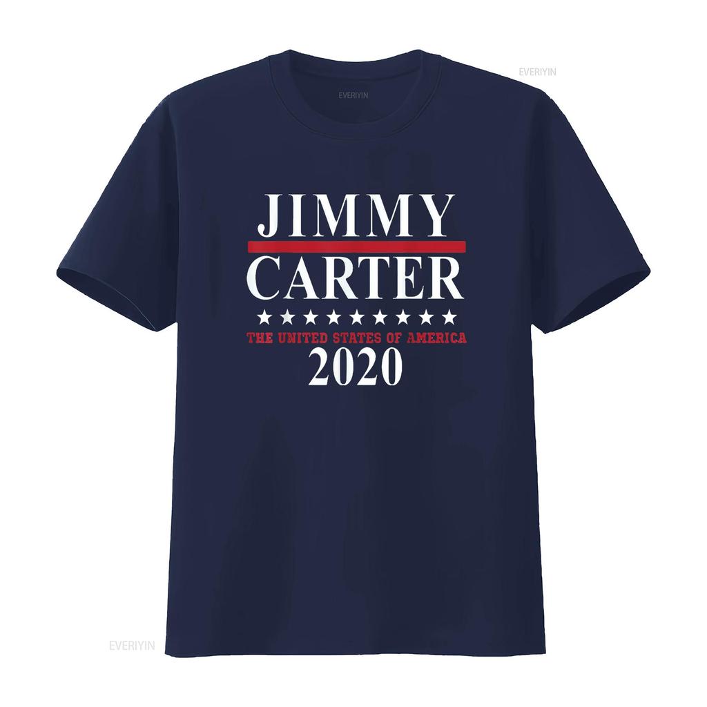 Herren Jimmy Carter für den Präsidenten der Vereinigten Staaten 2020 T-Shirt Schwarz 2XL Vintage Gewaschen Leicht Atmungsaktiv Vielseitig