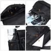 Men Canvas Messenger Bag, Large Capacity Casual Postman Style Single Shoulder Crossbody Bag