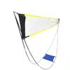 Portable Badminton Net Tennis Net with Carry Bag Volleyball Net Detachable Beach Net Multifunctional for Outdoor Sports