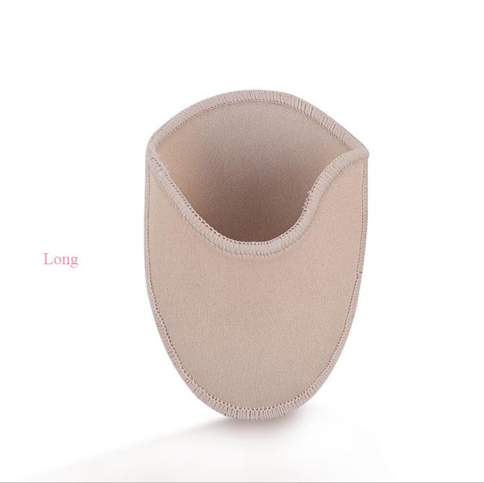 Hot-selling Cotton Inside with Silicon Ballet Dance Toe Protector Silicone Gel Foot Toe Pad for Ballet Long