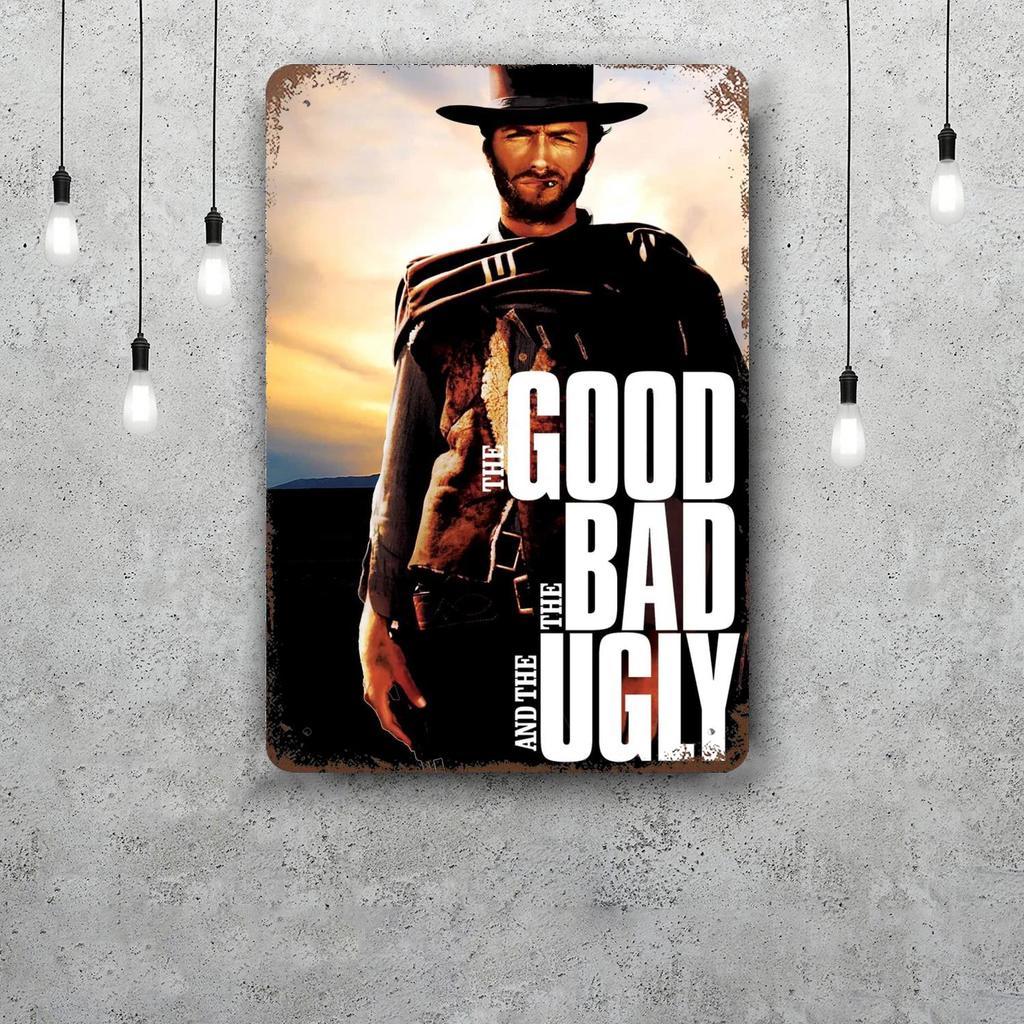 Clint Eastwood Metal Signs wall decor Vintage Tin Signs Captain Metal Poster Decor for Bar Pub Club Wall Decoration