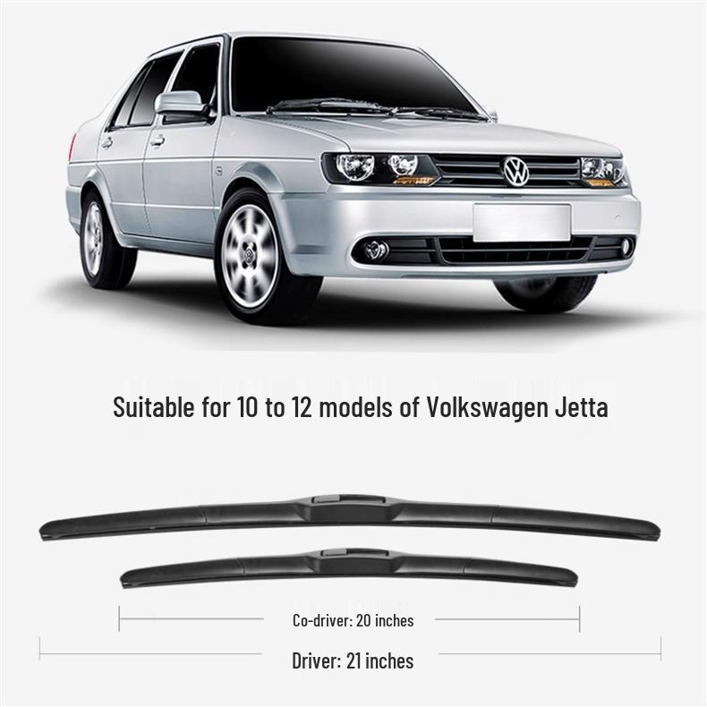 Frameless Silent Wiper for Volkswagen Jetta - Models 16, 17, 18, 19