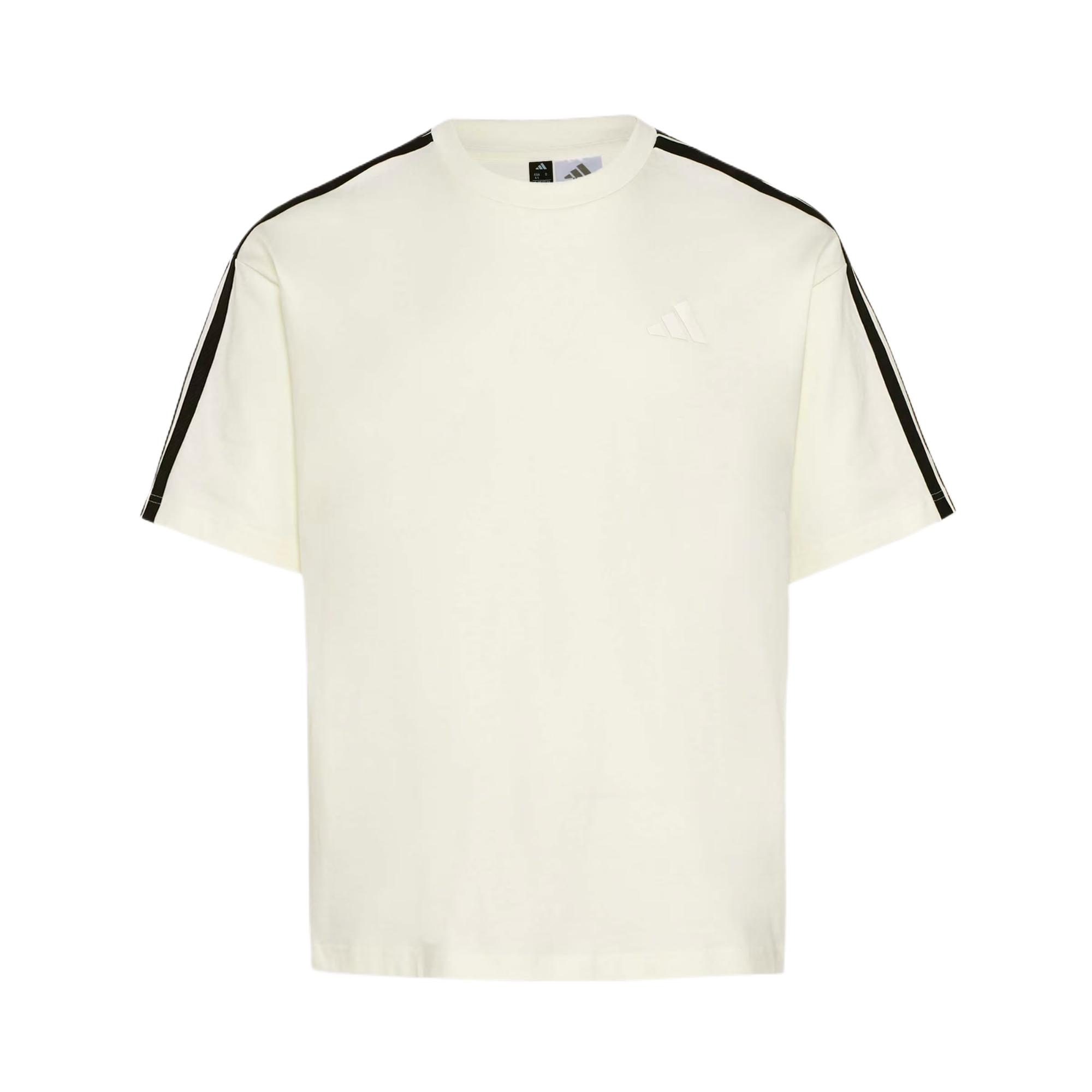 

Adidas ST 3 Oversized Striped Patchwork Comfortable Casual T-Shirt Men tops KR2556 M