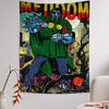 MF DOOM Buntes Wandteppich Wandbehang Hängendes Tarot Hippie Wandteppiche Schlafsaal Heimdekoration