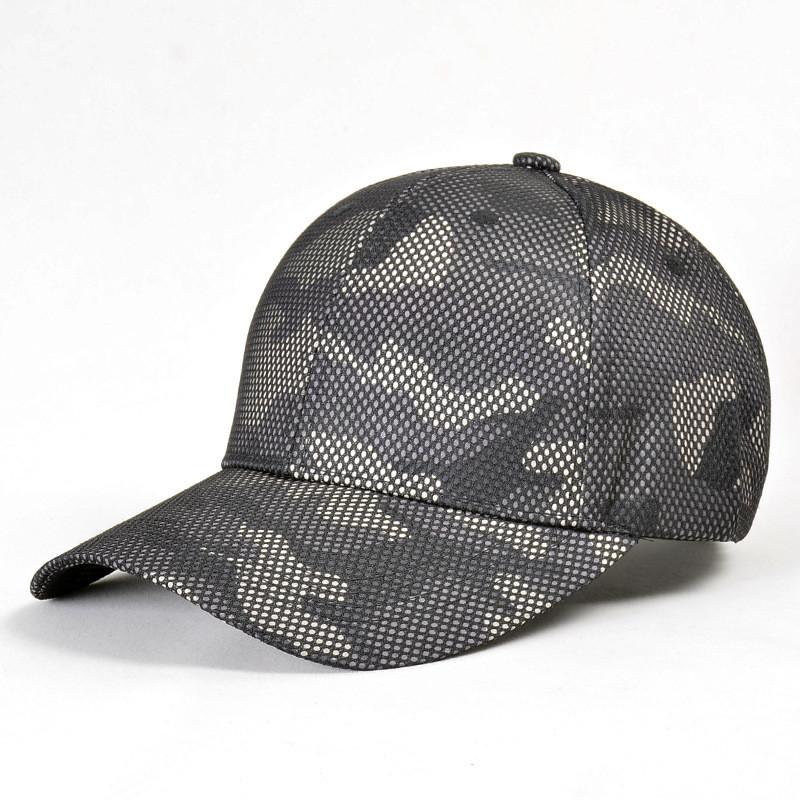 Outdoor Camouflage Baseball Cap With Breathable Polyester For Men And Women Summer Sun Protection