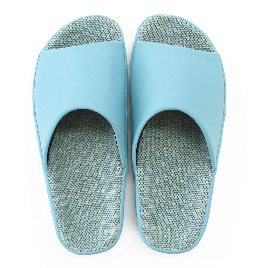 Okamura Foot Comfort Size Made in Snug Comfortable Slippers, Color, 23cm, Blue, HECE6901BL, Japan, Fit,