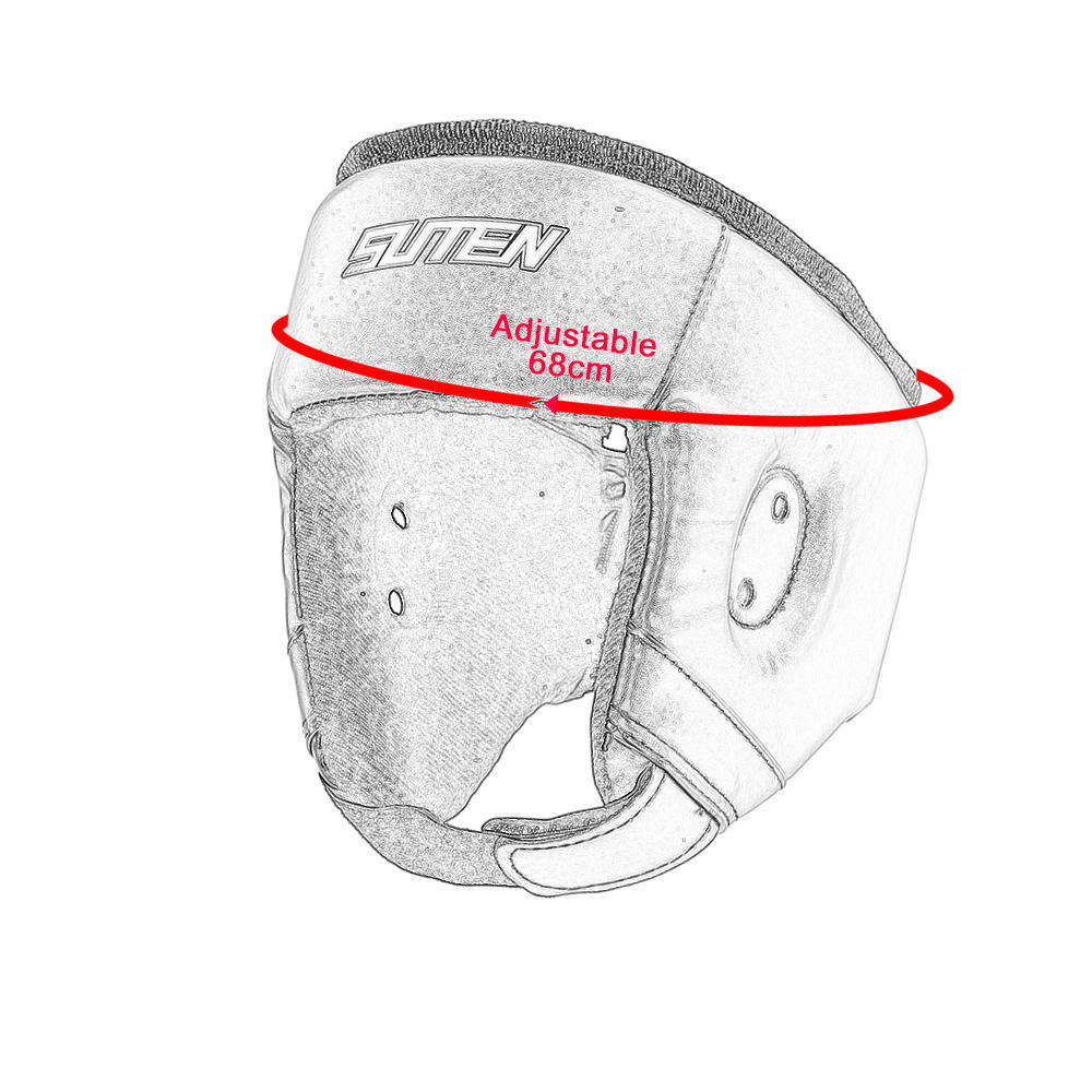 Boxerský trénink Headgear Head Guard Bojová umění Kick Sparing Helmet Gear Obličejový chránič hlavy