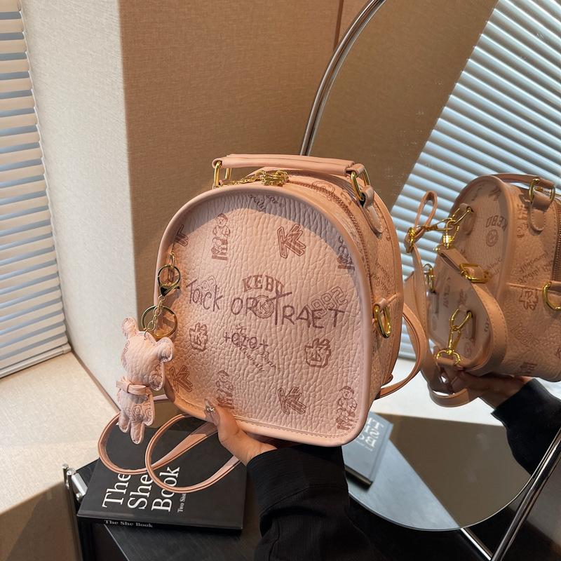 Niche Design Mini Backpack Bag Women's New Fashion Small Backpack Going Out Travel Bag