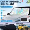 For Suzuki Ignis Foldable Front Windshield Sun Shade UV Reflective Sun Protection Cover Car Interior Accessories