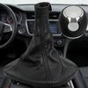 5 Speed Gear Shift Knob Gear Shifter Dust Cover For Alfa For Romeo For Mito 08-13, 55344848 156088073 Interior Accessories