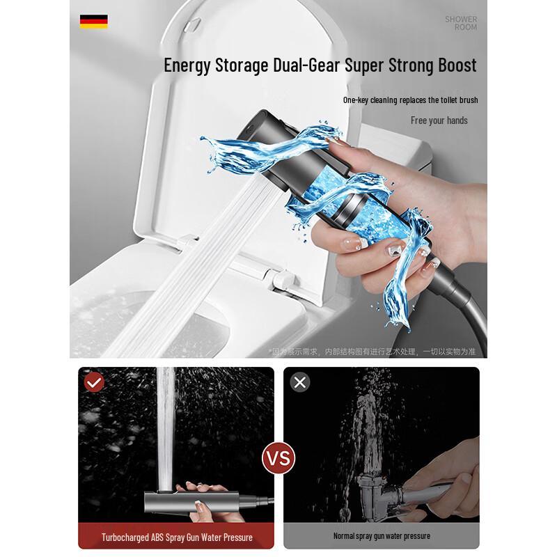 TLXT Toilet Bidet Sprayer with Angle Valve