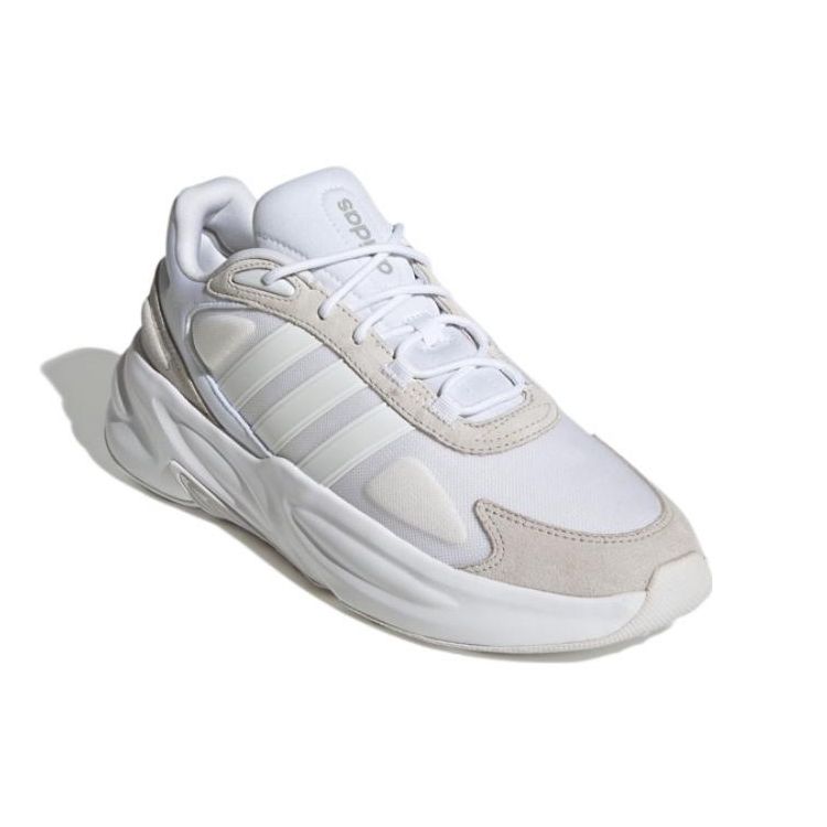Adidas Neo Ozelle Lace-Up Flat Sneakers Unisex Sneakers White Brown GX4691