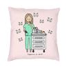 Enfermera En Apuros Doctor Nurse Medicine Square Pillow Cover Home Decorative Cushions Throw Pillow Car Double-Sided Printing