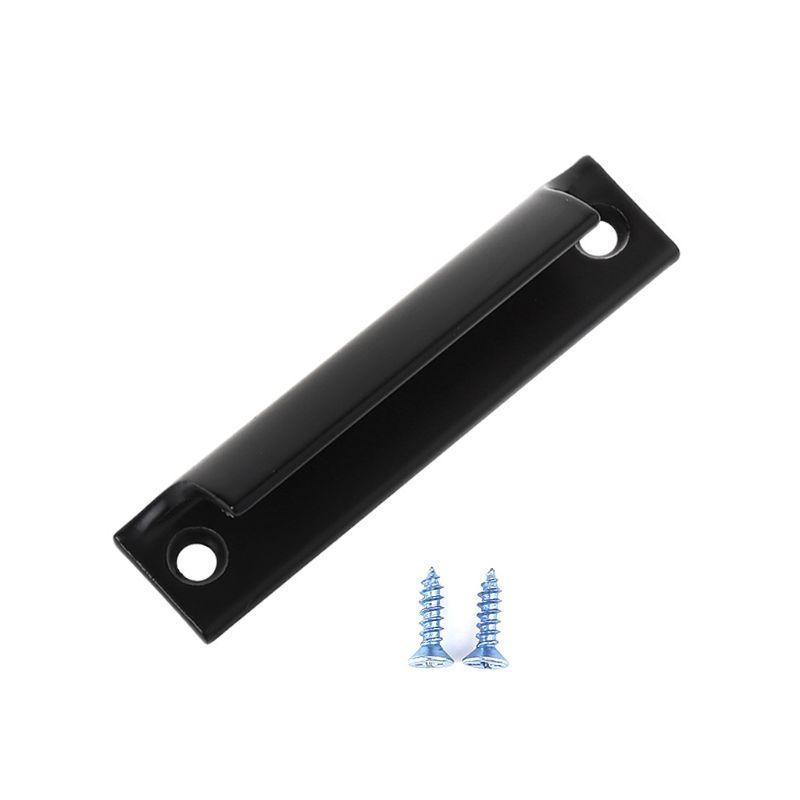 

Aluminum Alloy Door Handle Push-pull Balcony Gate Window Pulls Knob Furniture чорний