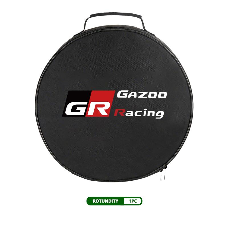 

For Toyota Car Logo Cable Case Charging Gun Storage Bag Waterproof Cable Organizer GRsport Yaris Corolla Rav4 CHR Auris Cruiser