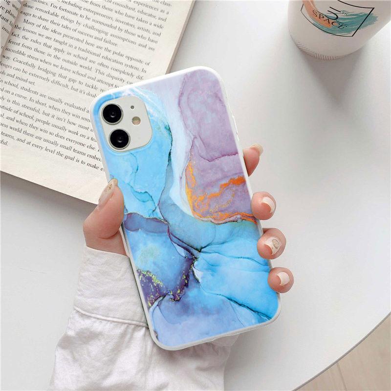 

Чехол для Samsung Galaxy A51 A71 A10 A21S A31 A30 A52 S M52 A72 A50 A70 Note 10 Lite S20 FE S10 Plus TPU Marble Crack Case Bags A7 2018 A750