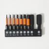 50mm Length Screwdriver Bits 9pcs Set Hex Screwdriver Bit