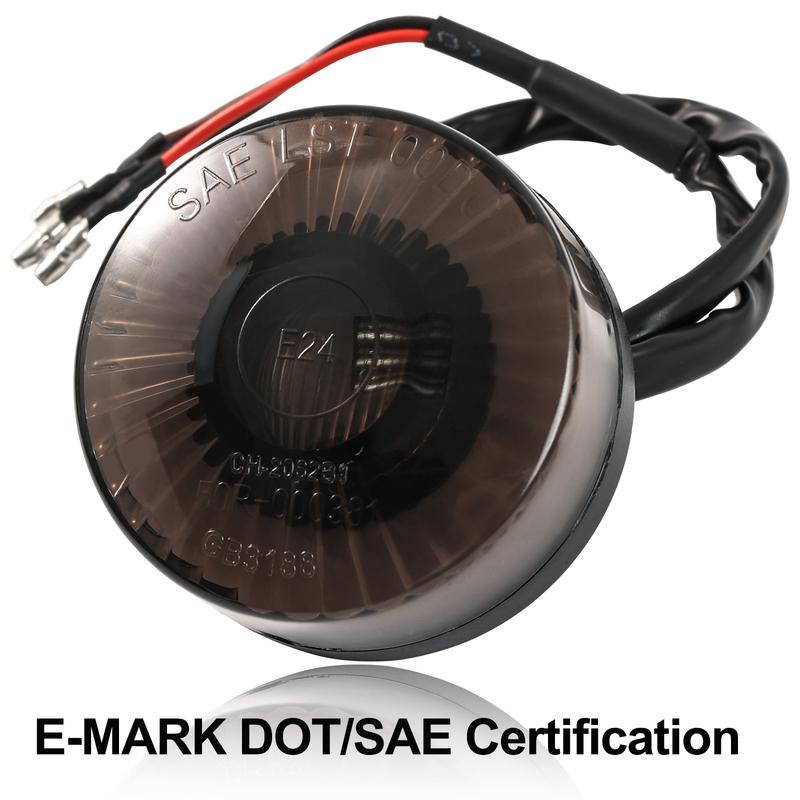 Motorcycle Tail Light LED Cafe Racer Stop Tail Light Motorbike Brake Rear Lamp Taillight for Harley Chopper Bobber ATV UTV 12V