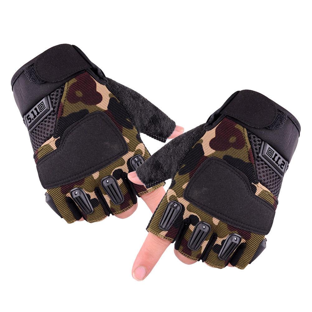 

Мужские военные армейские перчатки с полупальцами, тактические мотоциклетные перчатки без пальцев Cyclin OH