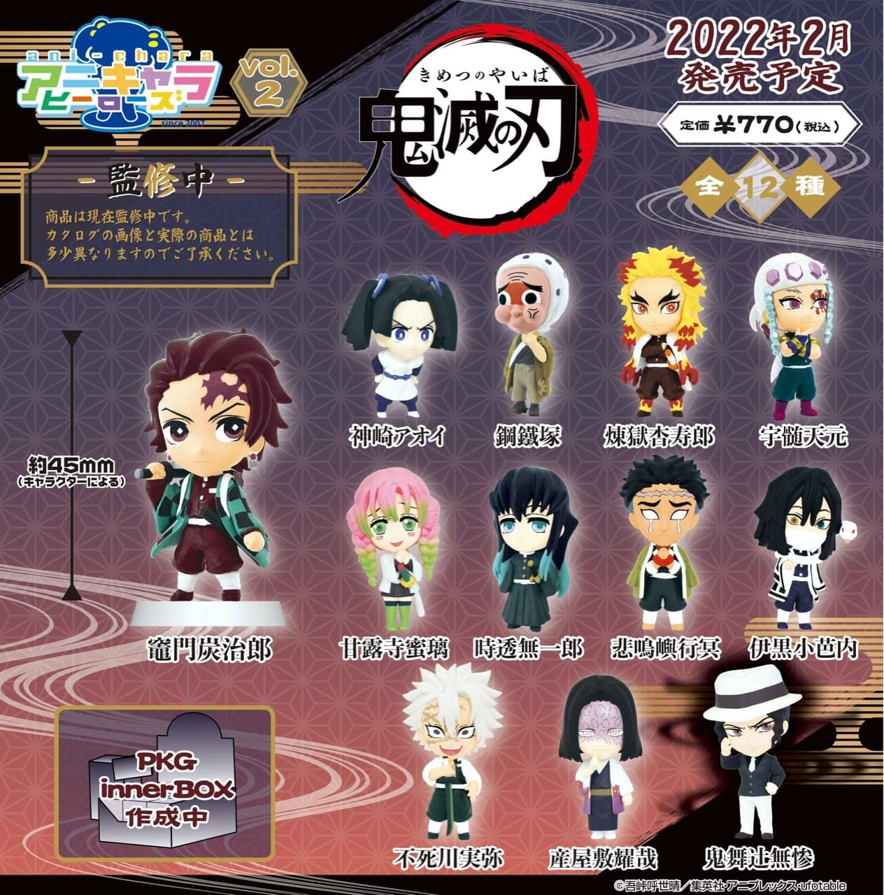

Ani Chara Heroes Demon Slayer Vol.2 Коробка Продукта