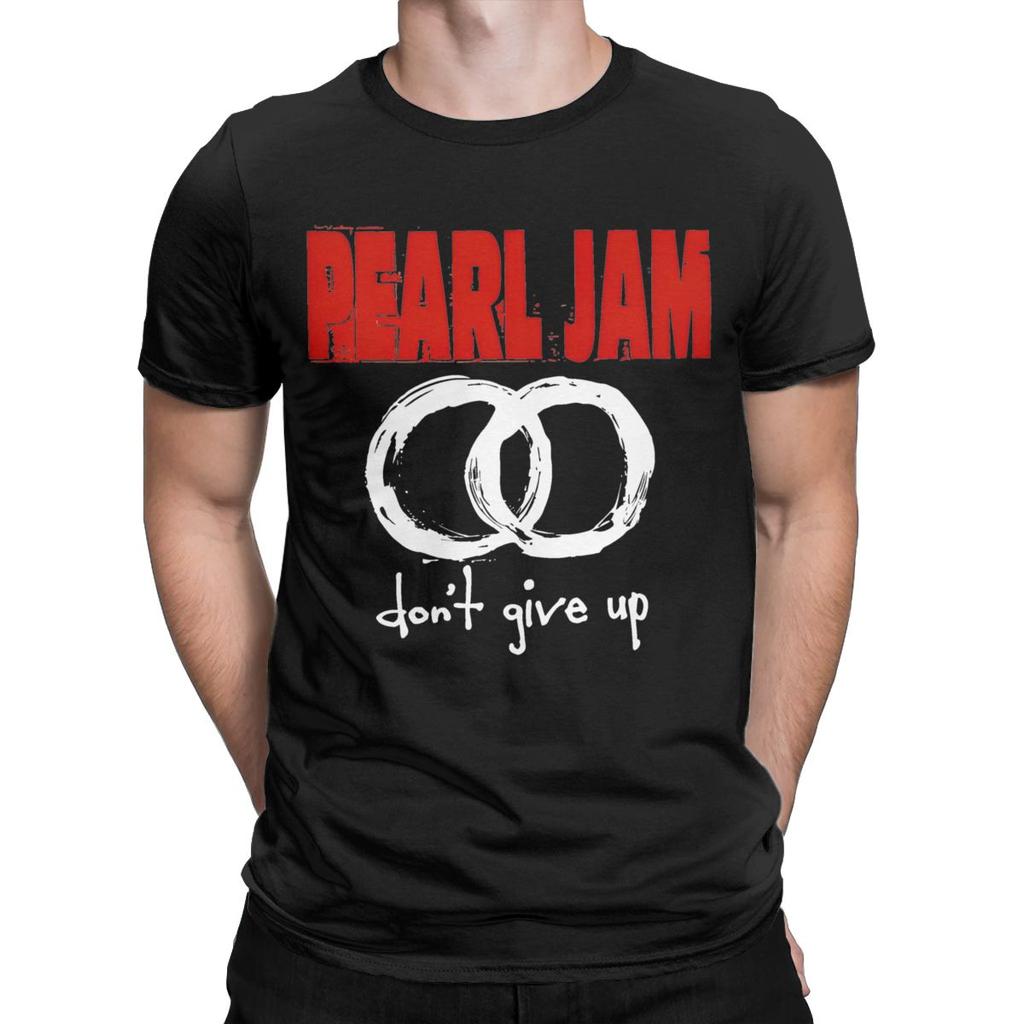 Fashion Pearls Jam Tour Album T-Shirts for Men Women Cotton Tee Shirt Adult Clothes