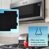 6 Pack Range Hood Filter Extractor Hood Filter Oil Purifiering Filter Hood Filter Sponge Texture Suitable for Cooking