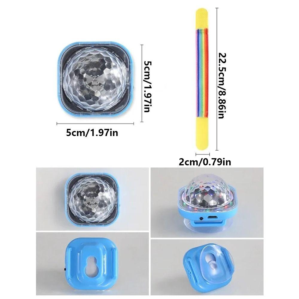 Portable Disco Strobe Lights RGB LED Wearable Watch Lamp Wrist Ambient Lamp Christmas Party