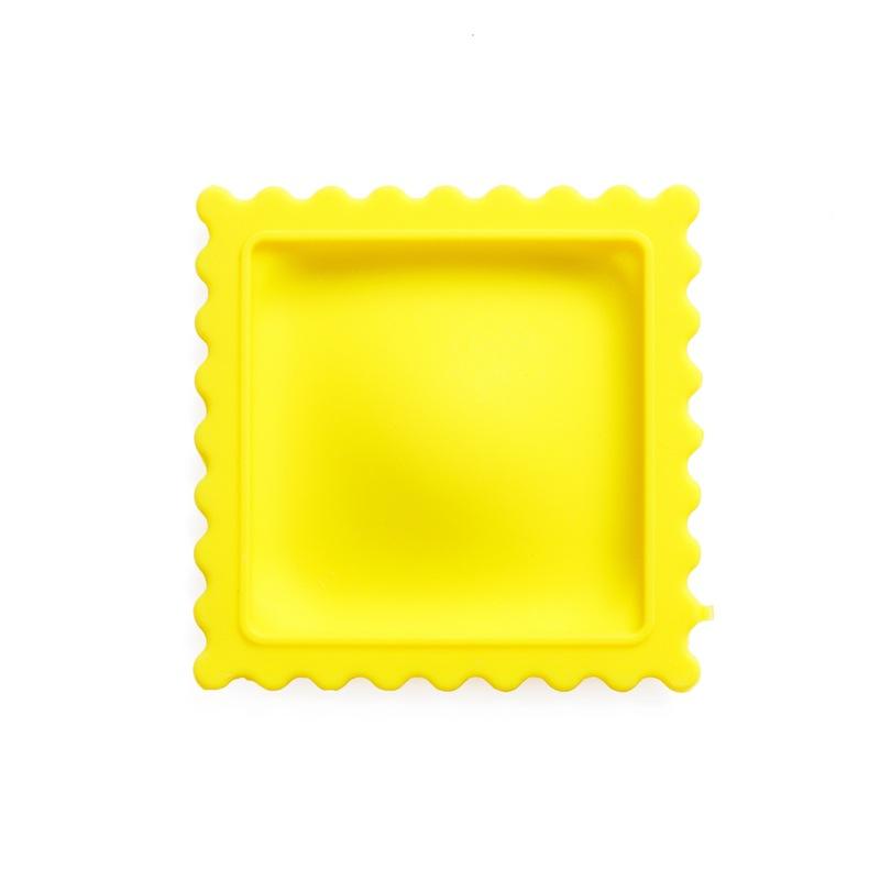 

1pc Cute Yellow Silicone Spoon Rest Cartoon Silicone Spoon Rest Heat-Resistant, Non-Slip Kitchen Counter Mat for Spoons & Ladles жёлтый