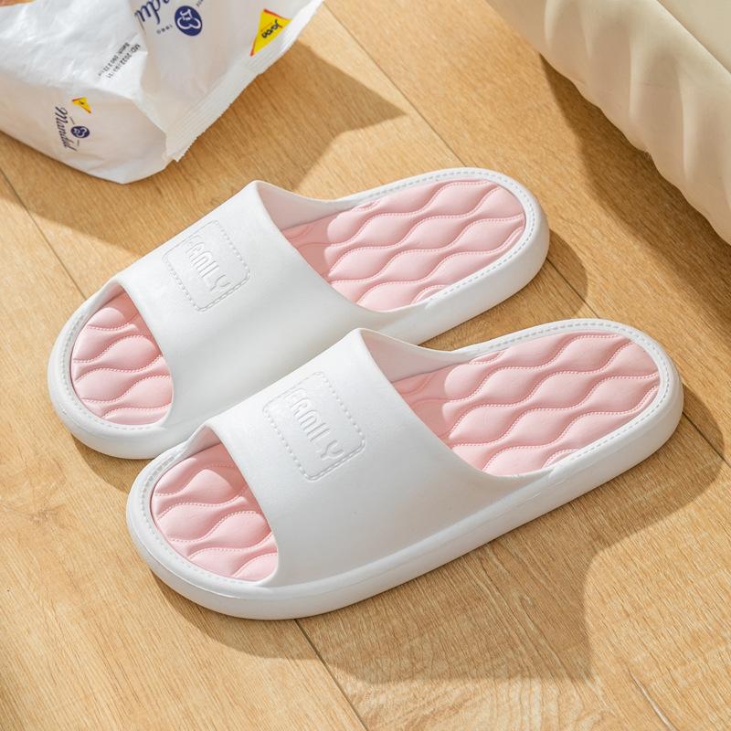 Slippers women's summer home non-slip indoor home couple home bathroom bath cool slippers men