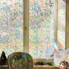 Window Covering Privacy Film Static Cling Glass Stickers Non-Adhesive Static Stained for Home Heat Control