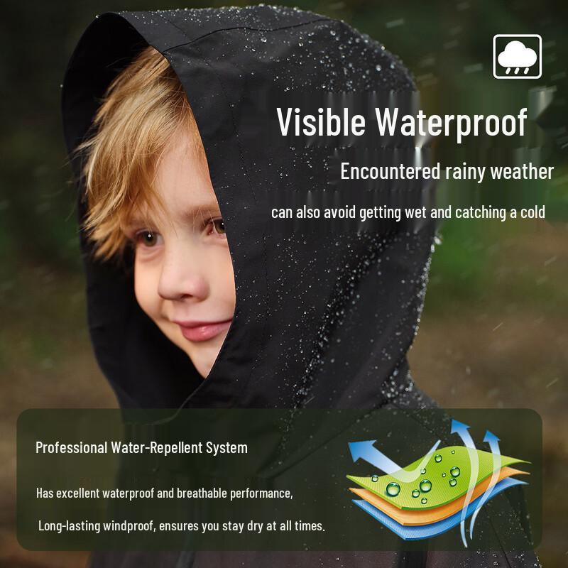 

ASK JUNIOR Детская всесезонная уличная куртка с капюшоном M